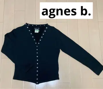 [레어] 애니에스 베이 agnes b. 프레션 가디건 속기모
