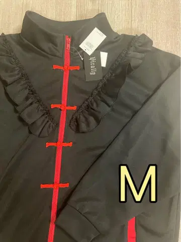 Virally 바이랄리 차이나 프릴 자켓 서브컬쳐 지뢰계 M