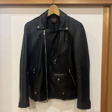 MR.OLIVE 더블 라이더 자켓 M 양가죽