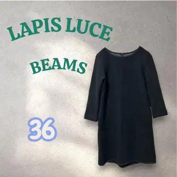 LAPIS LUCE BEAMS 빔즈 긴팔 무릎 기장 원피스 36