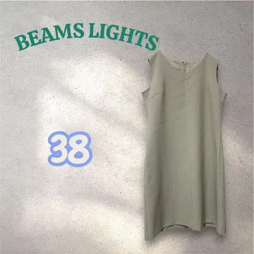 빔즈 A 라인 슬리브리스 무릎 기장 원피스 38