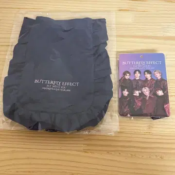 FANTASTICS 업그레이드 굿즈 BUTTERFLY EFFECT