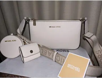 MICHAEL KORS 숄더백 화이트