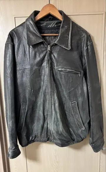 American Classics 가죽 자켓 봄버 라이너 포함