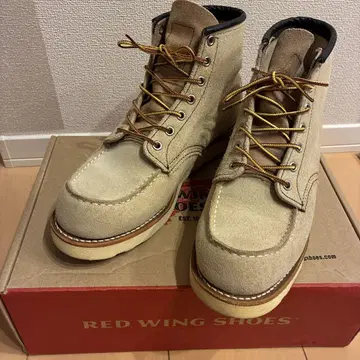 RED WING SHOES 베이지 MOC TOE