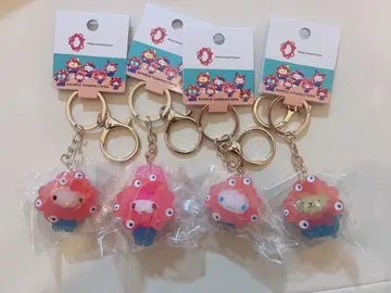산리오 캐릭터 아크릴 키링 4개 세트