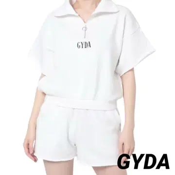 [미사용에 가까운] GYDA 제이 로고 하프 지퍼 셋업