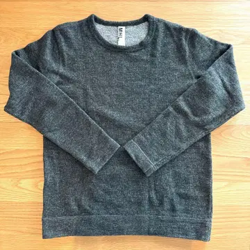 MHL. 울 코튼 맨투맨 스웨터 풀오버 남성용 L