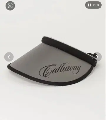 [택 포함 미사용 새상품] Callaway 골프 선바이저 여성용