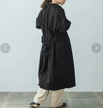 카구레 코튼 발마칸 코트 다크 네이비
