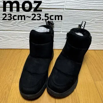 모즈 경량 방수 퀼팅 숏부츠 23cm~23.5cm 블랙