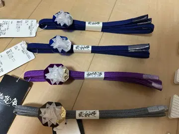 부쇼안 삼분 끈 오비 고정 띠 4개 세트