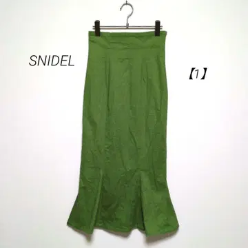 SNIDEL 스나이델 [1] 인기 머메이드 스커트 슬릿 사이드 지퍼