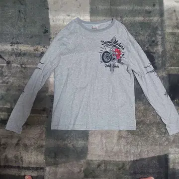 Ted Company 그레이 긴팔 티셔츠 44