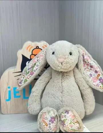 토끼 봉제 인형 (베이지, 그레이, 핑크) *6