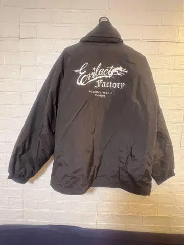 Evilact Factory 이블아크 방한 충전솜 블랙 자켓 XL