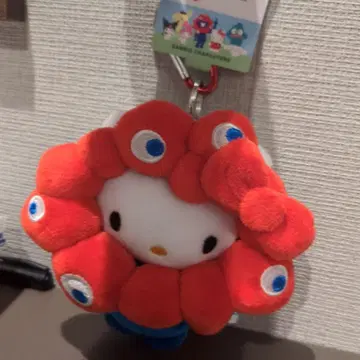 산리오 미미 키티 봉제 인형 카라비너