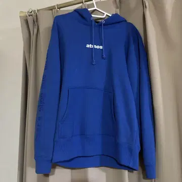 atmos 파랑 M 후드티