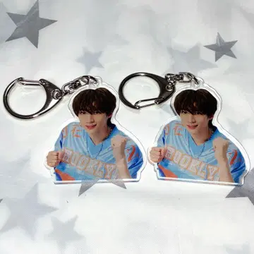 EBiDAN 운동회 시가 리쿠 아크릴 키링 2개 세트