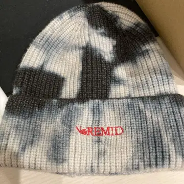 REMID 타이다이 패턴 니트 모자