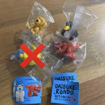 Daisuke Kondo 아트 컬렉션 마스코트 피규어 세트