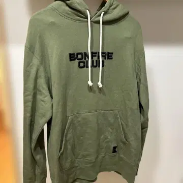 BONFIRE CLUB 후드 부착 후드티 XL