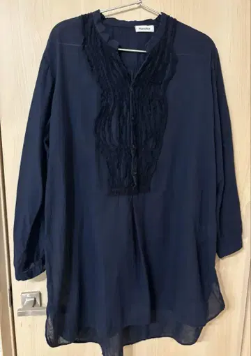 플랜테이션 Plantation 튜닉 원피스 네이비 M