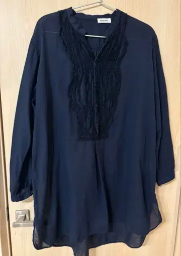 플랜테이션 Plantation 튜닉 원피스 네이비 M