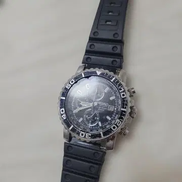 SEIKO 크로노 다이버 알람 작동 확인 완료