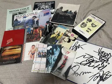 MOON CHILD 사인 색지 CD 등 묶음 판매 무차일드