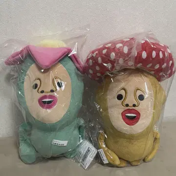 코비토즈칸 BIG 봉제 인형 2종 세트 리틀 하나가시라 베니키노코비토