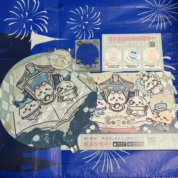 치이카와 치이포케 벌룬 캔뱃지 5점 세트