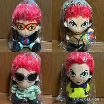 hide 봉제 인형 BIG 사이즈 4개 세트