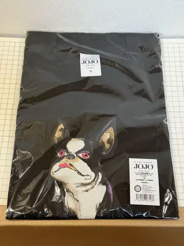 죠죠전 이기 T셔츠 M 아라키 히로히코 원화전 JOJO