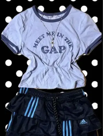 GAP 반팔 티셔츠 피치티 갸루 00s y2k