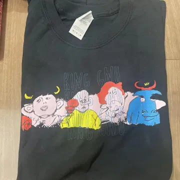 King Gnu 블랙 t셔츠