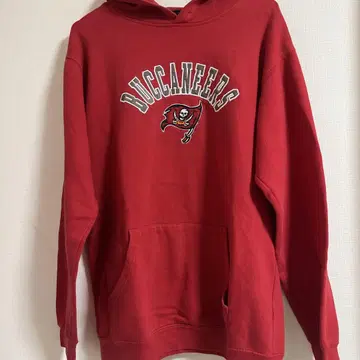 NFL buccaneers 후드티 레드 구제 의류