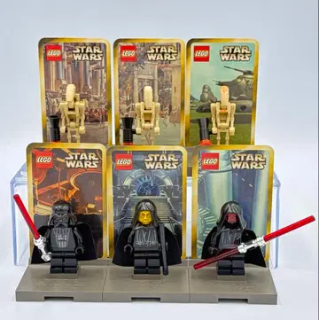 정품 LEGO 스타 워즈 3340 3343 미니 피규어 팩 세트