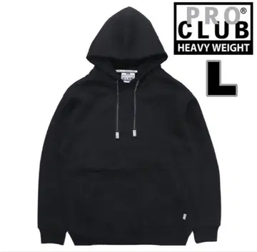 PRO CLUB HEAVY WEIGHT 후드티 L 사이즈 블랙