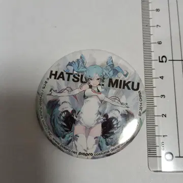 하츠네 미쿠 레이싱미쿠 캔뱃지 2014