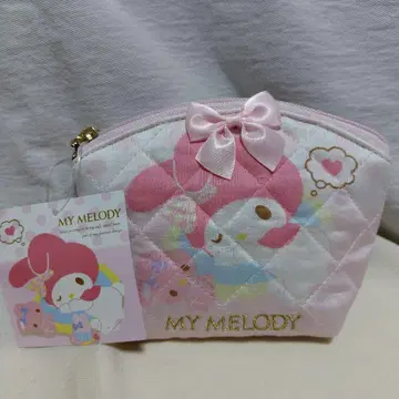마이멜로디 MY MELODY 퀼팅 파우치 후와멜로 시리즈