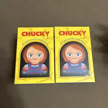 CHUCKY 피규어 컬렉터즈 세트 2개 세트