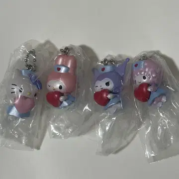 산리오 간호사 스윙 마스코트 키티 마이멜로디 쿠로미 피아노