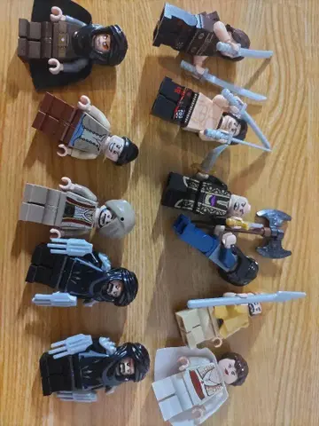 레고 프린스 오브 페르시아 미니 피규어 모음