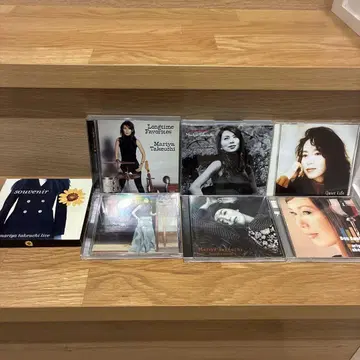 다케우치 마리야 CD 7장 세트
