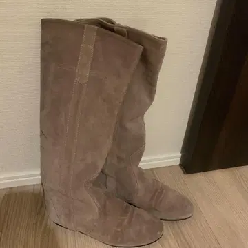 [미사용에 가까움] FABIO RUSCONI 롱 부츠