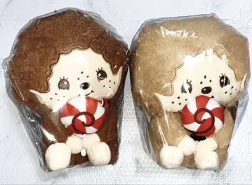몬치치 군 몬치치 양 BIG 봉제 인형 2체 세트