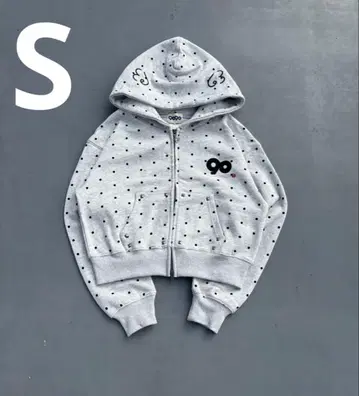 Angel Dot Zip Hoodie