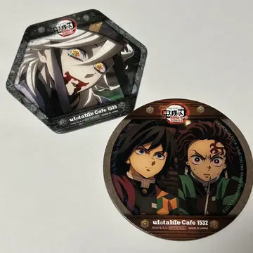 귀멸의 칼날 ufotable cafe 코스터 도우마 기유 탄지로