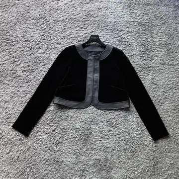 VELOUR NOIR 40 볼레로 자켓 폭시